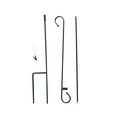 thumbnail image 1 of Clearance! lulshou HOOSUN Garden Flag Stand, Premium Garden Flag Pole Metal Powder-Coated Weather-Proof Paint with One Clip and Two Spring Stoppers Without Flag, 1 of 2