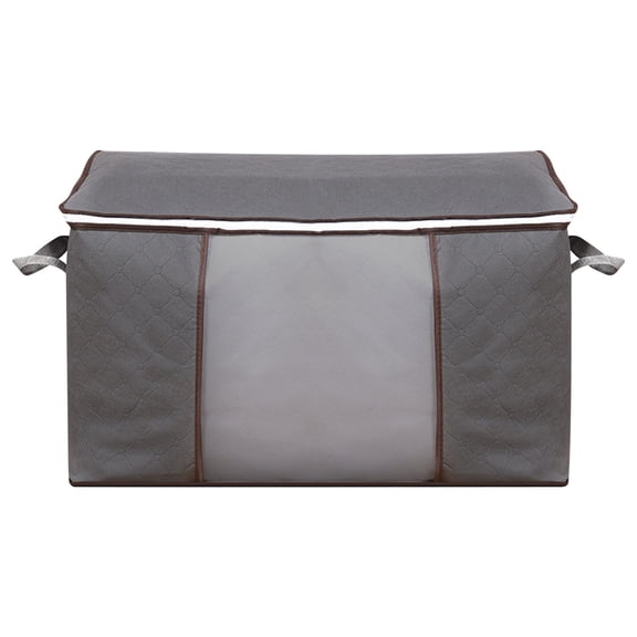 Clearance! lulshou Large Storage Bags, Clothes Storage Bins Foldable Closet Organizer Storage Containers with Handles Thick Fabric for Clothing, Blanket, Comforters, Bed