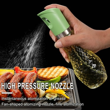 Clearance! lulshou Oil Sprayer for Cooking, Oil Sprayer For Cooking Olive Oil Sprayer 260ml Glass Olive Oil Spray Bottle Kitchen Gadgets Accessories For Fryer