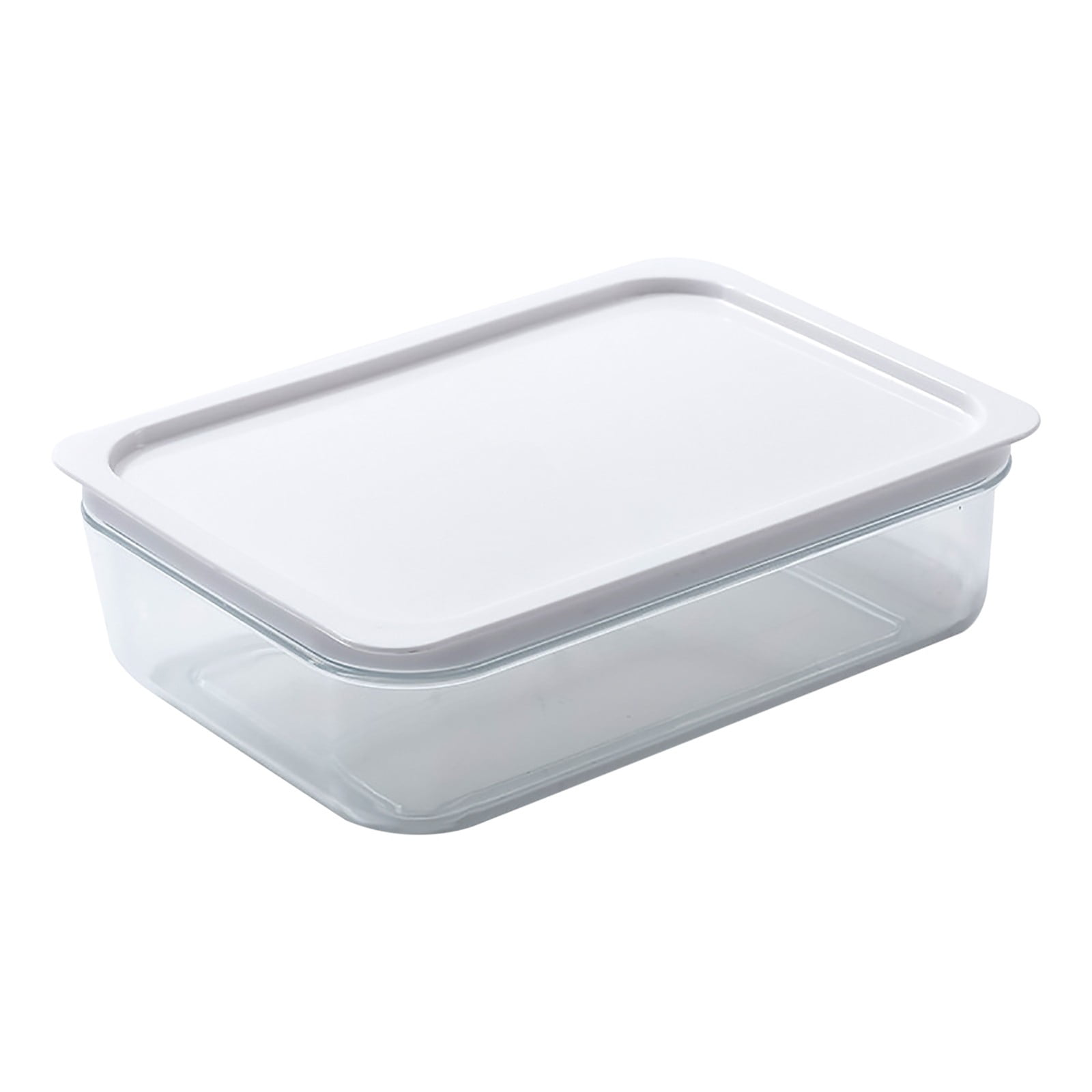 Clearance! lulshou Transparent With Lid Refrigerator Preservation Box Kitchen Food Grade Ginger Garlic Storage Box Meat Refrigerator Box Hot Pot Side Dish Box
