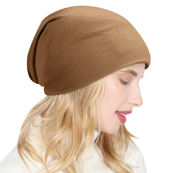 Clearance! mens bomber hats hats for men Spring Cotton Slouchy For Men Women Cotton Warm Winter Hats For Ski Big sales Khaki