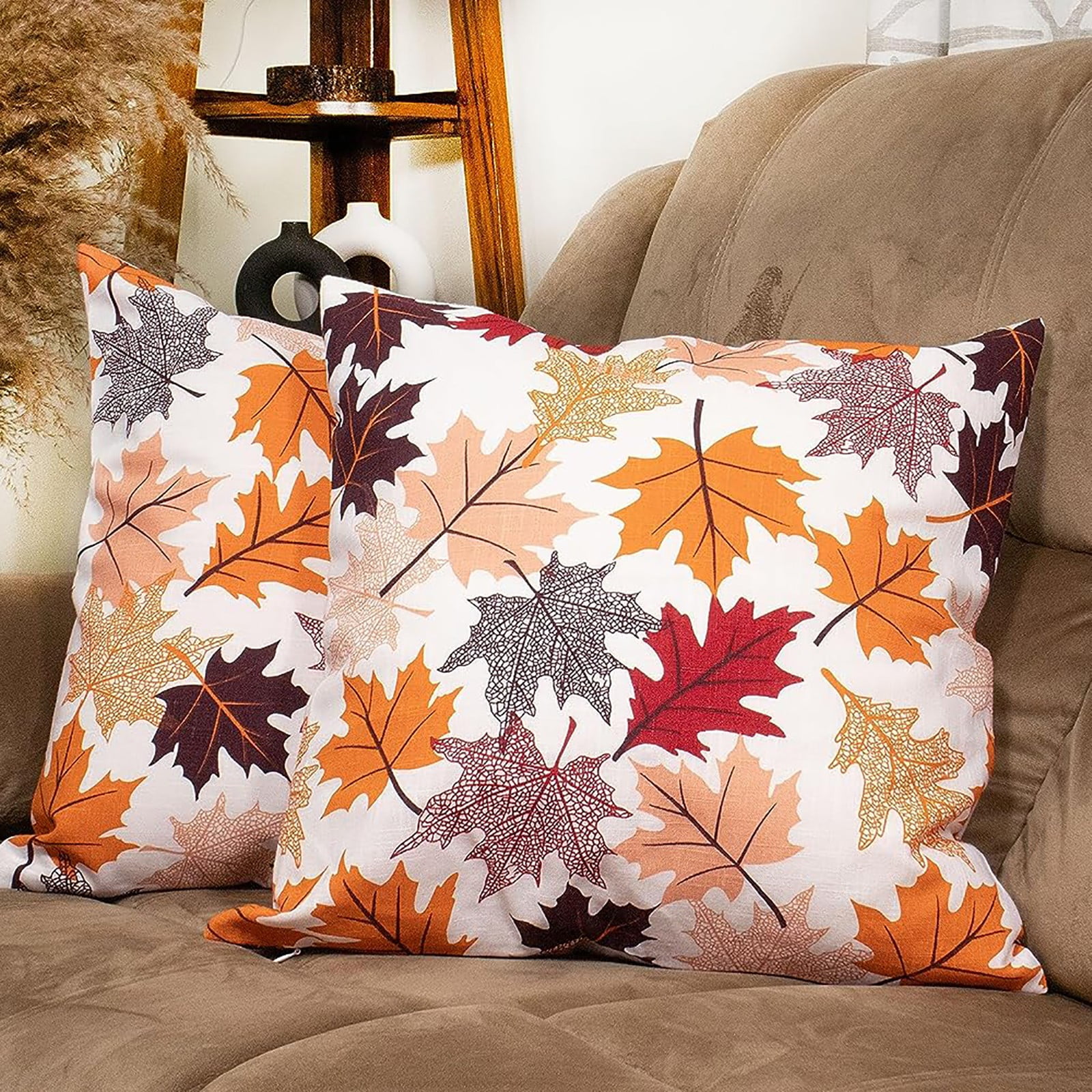 Clearance!Autumn Decorations Fall Porch Outdoor Throw Pillow Decor