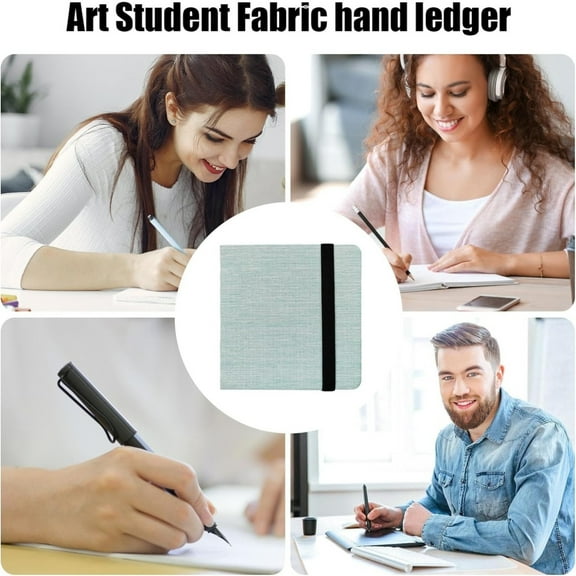 Clearance a notebook under $7,Cotton Watercolor Book 300g College Grade Fabric Square Hand Ledger Fine Medium And Coarse Grain Watercolor Painting Book For Artistic Use 1PC