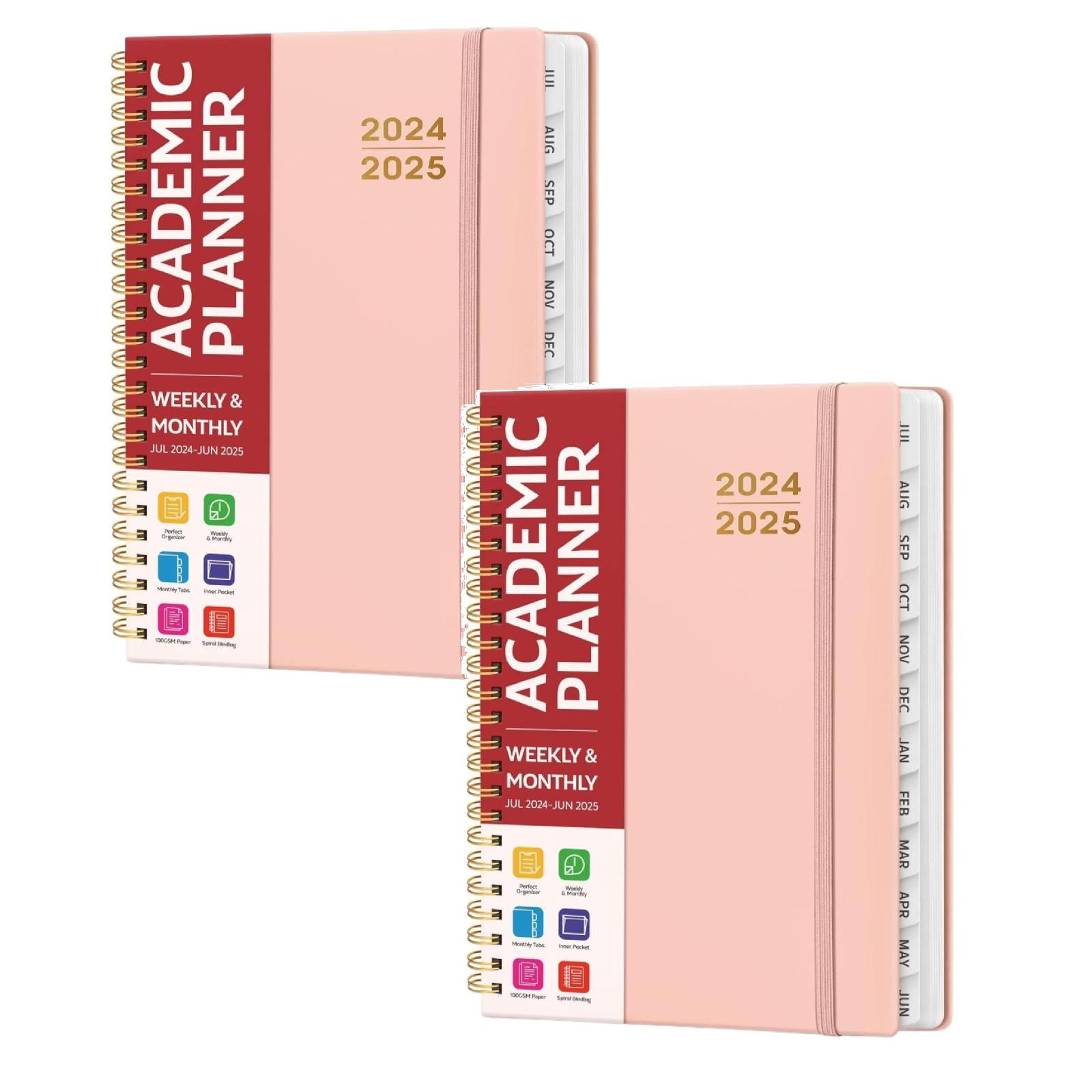 Clearance notebook for recording under $10,Academic Planner 2024 2025 For Women & Men Monthly And Weekly Calender Planner Jul 2024 Jun 2025 A5 (6.3" X 8.5") Teacher Planner 2024 2025 With Tabs I
