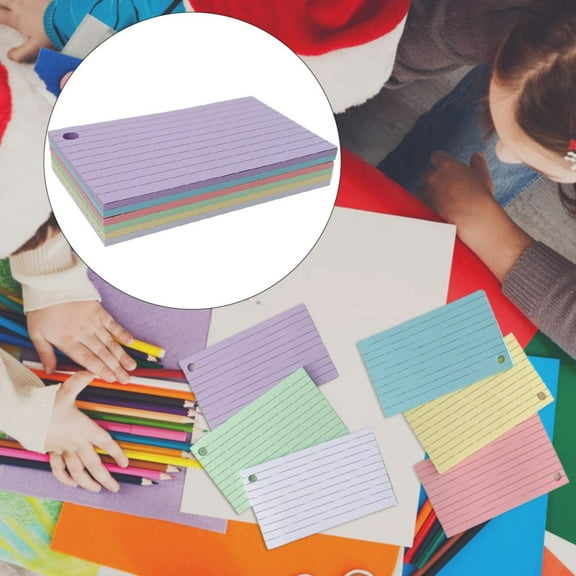 Clearance notebook for recording under $5,Ruled Index Cards Flash Cards For Studying Colored Index Cards Note Cards Study Cards 90pcs Lined Colored Index Flashcards For And School Suplplies 1PC