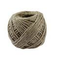 thumbnail image 1 of Clearance!npkgvia Cotton Rope,Yarn,40M Natural Brown Jute Hemp Rope T String Cord Shank Craft String DIY Making,Crochet Kit,Brown, 1 of 2