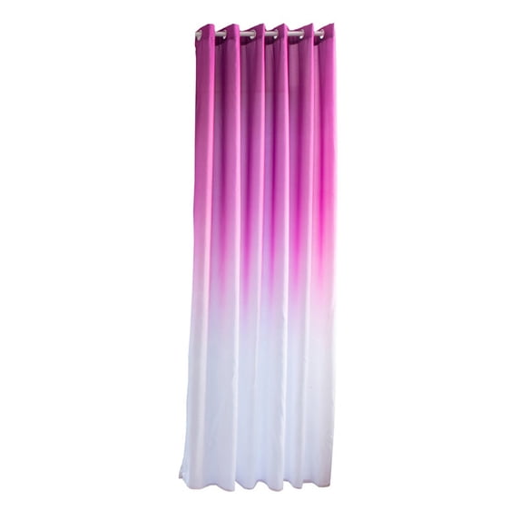 (Clearance) pdqouc Blackout Curtains Gradient Room Darkening Thermal Insulated Energy Saving Grommet 1 Panel Window Drapes for Living Room, Bedroom