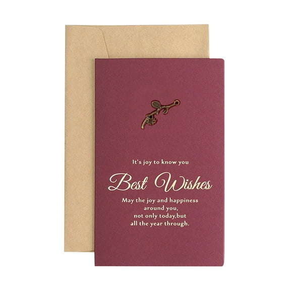 (Clearance) pdqouc Christmas Cards, Merry Christmas Cards with Envelopes,Greeting and New Years Cards, Perfect to Send Warm Holiday Wishes to Friends and Family