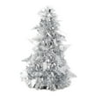 thumbnail image 1 of (Clearance) pdqouc Mini Christmas Tree 10.6 Inch Table Top Christmas Trees Tiny Christmas Tree Snowflake Fake Trees for Xmas Indoor Tabletop Desk Desktop Bedroom Decorations, 1 of 1