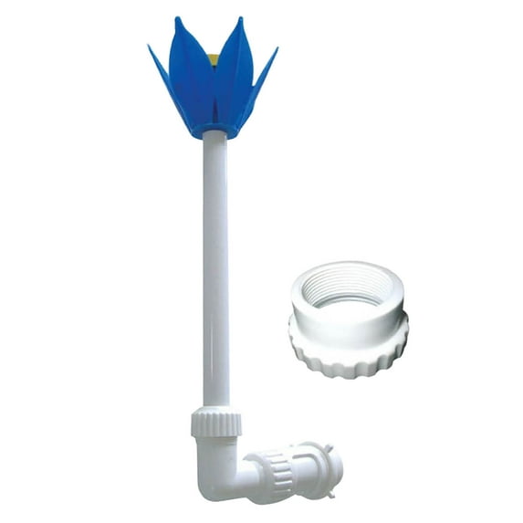 (Clearance) pdqouc Pool Fountain for Above and In-Ground Pools, Adjustable Spray Waterfall Sprinkler Cooler for Pool, Swimming Pool Spa Water Fountain, High-Pressure Pool Spray Fountain