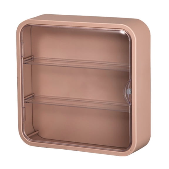 (Clearance)pdqouc Storage for Closet Display Cabinet for Mini Figures Clear Stackable with Adjustable Shelves Wall Mounted Or Desktop Acrylic Case for Home Clinic Pantry Living Room Storage Cabinets