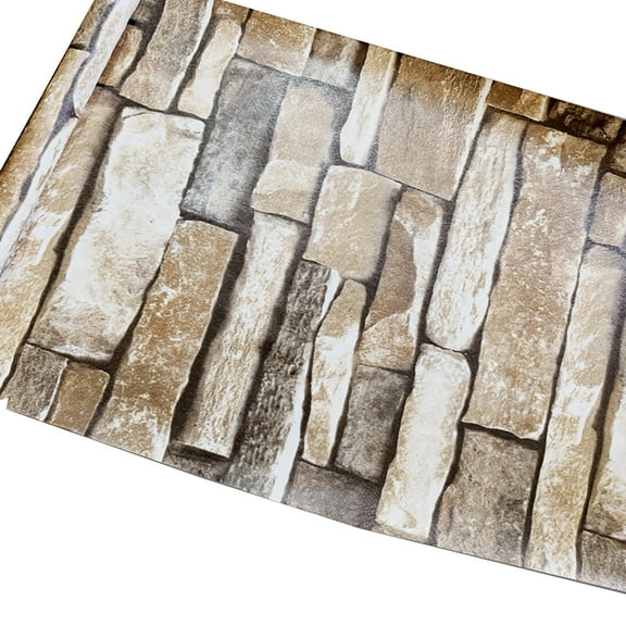 (Clearance) pdqouc Wood Wallpaper 2M PVC Shiplap Peel and Stick Wallpaper Rustic Wood Grain Contact Paper Removable Self Adhesive Distressed Vinyl Film Roll for Table Cabinets Shelf Liner Decor