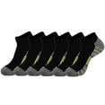 thumbnail image 1 of qolati Ankle Athletic Running Socks for Men Women Comfy Soft Thin No Show Socks Non Slip Low Cut Sports Cushioned Socks 3 Pairs, 1 of 3