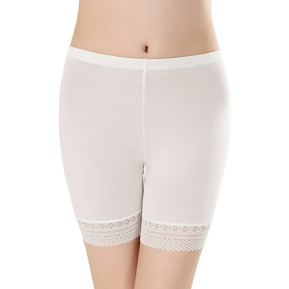 Clearance! safety short pants safety pants women Women's Solid Color High Stretch Pants Plus Size Slip Proof Leggings Clearance sales White