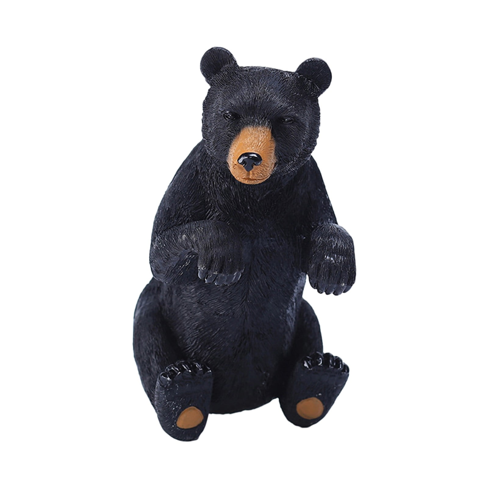 Clearance sale Black Bear Figurine Bear Home Garden Decor Bear Statue ...