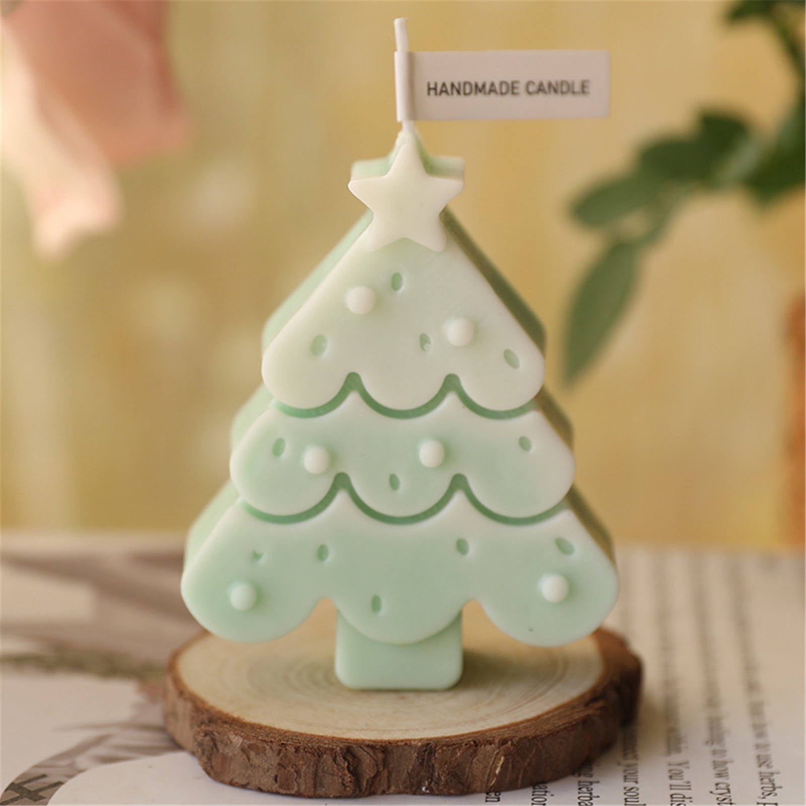 Clearance sale Christmas Tree Candles Decorative Candles Burning Time