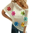 Clearance sale! Gcpics New Pullover Cut Out Short Sleeve Fashionable