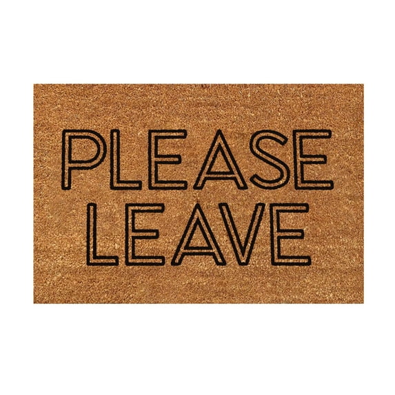 Clearance sale!Pedty 1Pc Carpet,Funny Doormat Funny Welcome Mat Please Leave Doormat Gift Doormats for Gift for New Home