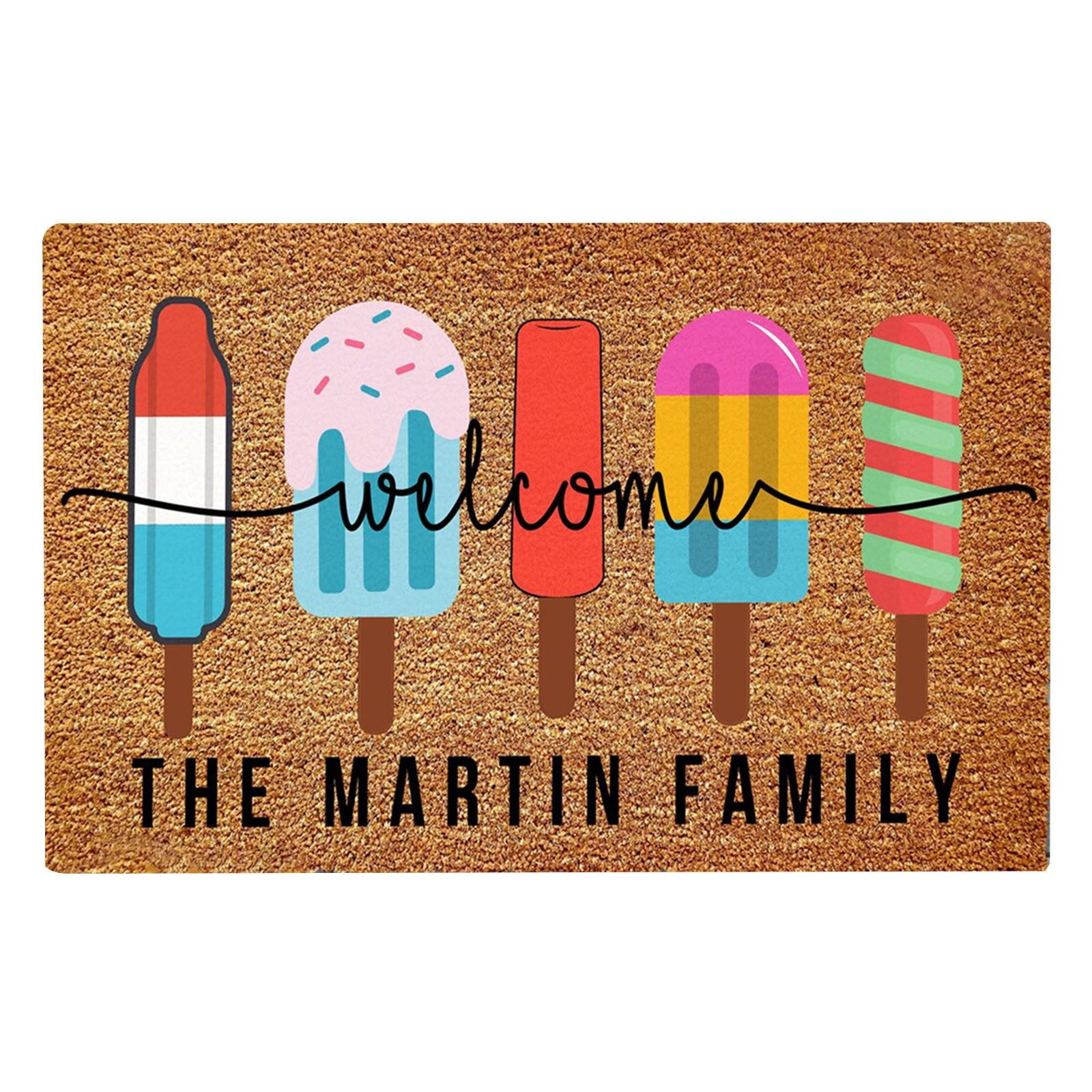 Clearance sale!ionze 1PCS Outdoor Indoor Entrance Doormats Non Slip and Easy Clean Floor Mat