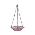 thumbnail image 1 of ionze Hanging Bird Bath，Bird Feeder, Hanging Plastic Bird Feeder & Bird Bath for Outside, Hanging Tray for Outdoors (Purple), 1 of 5
