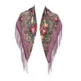 thumbnail image 1 of Clearance! scarf for women scarf Women Lady Folk-Custom Print Tassel Square Scarf Wrap Shawl Travel Scarve clearance item, 1 of 4