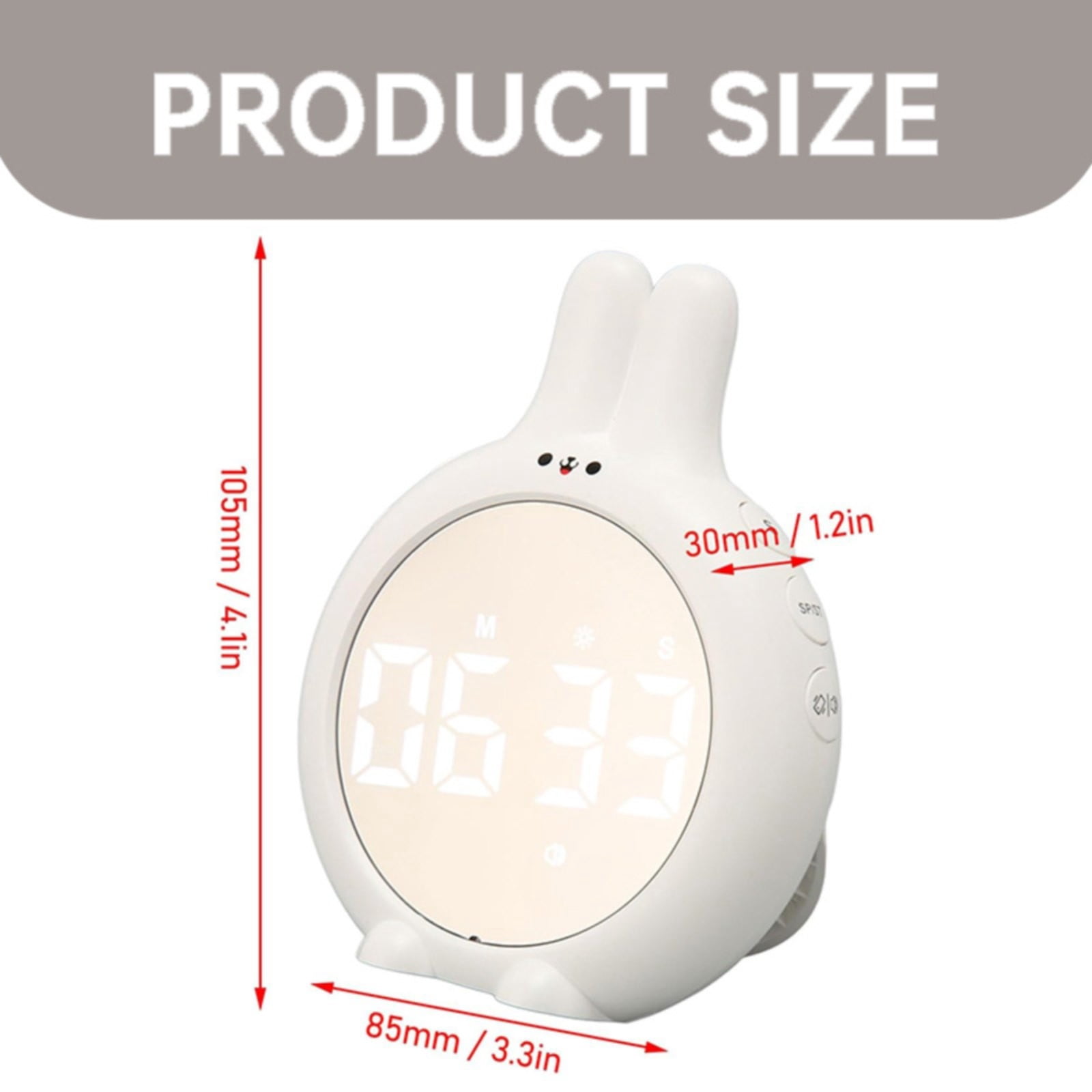 Clearance sell! Cute Bunny Countdown Timer for Kids Improved Time ...