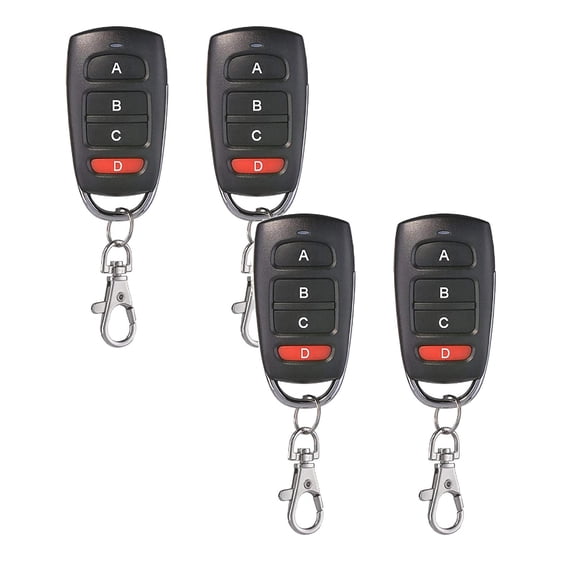 Clearance the key under $8,Clone Mhz Garage Control Door 433 Key Fob Remote Universal Electrical Tools 2PC