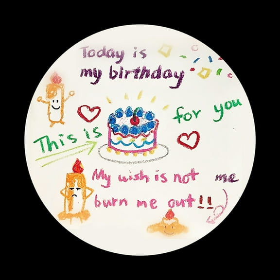 tumgatte Ins Happy Birthday Projection Cake Projector Lamp Projector Holiday Gift