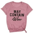 thumbnail image 1 of under 10.00 LYXSSBYX Womens Plus Size Shirts Summer Women Letter Print Tops Funny Drinking Shirt Casual Short Sleeve Graphic Tees, 1 of 3