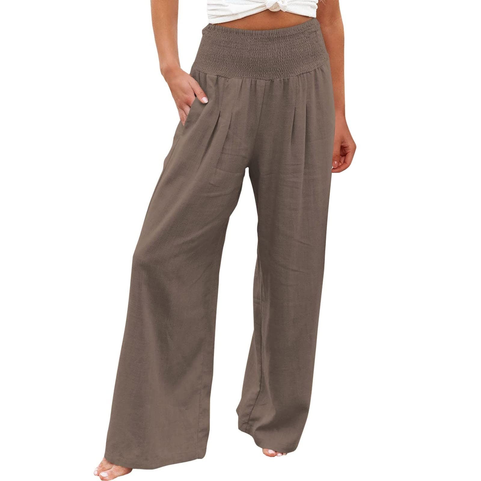 Casual Elastic Loose Wide-leg Pants