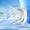 thumbnail image 1 of Clearance under 10 Mini Fan for Desk Rechargeable Desktop Fan Portable Office Student Dormitory Home Mini Silent Fan, 1 of 6