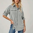 thumbnail image 1 of Sevevn Women's UPF 50 Long Sleeve Sun Protection Shirts Outdoor Fast Dry Fishing Hiking Travel Shirts Gift for Adults Silver S, 1 of 9