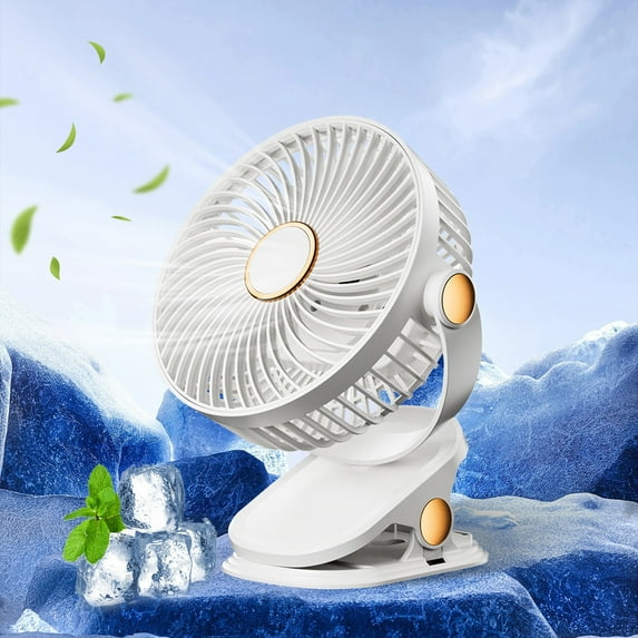 Clearance under 10 USB Clip Fan For Home Use Student Dormitories Charging And Plug-in Purpose Office Small Silent Desktop Fan