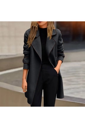 under $15 Turilly Ladies Coats and Jackets for Winter Fashion New Women Lady Winter Warm Long Windbreaker Parka Coat