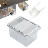 Clearance！under $1Under Table Drawer Organizer | Desk Drawer Pencil Holder | Slide Out Makeup Organizer Self Adhesive Stationery Organizer Desk Drawer Organizer Pencil Holder Attachment for Under