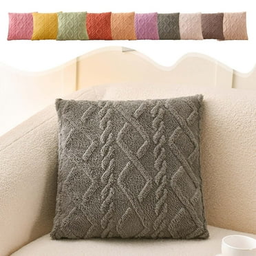 FAMTKT Decorative Throw Pillow Covers, Geometric Motifs Cushion Cover Throw Pillow Cases for Couch Bedroom Sofa Living Room Decor