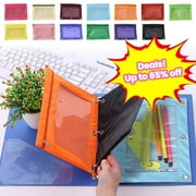 Kbndieu Pencil Case, Large Capacity Pencil Case Organizer, Pencil Bag Pouch Pen Case, Big Pencil Pouch Stationery Storage Makeup Bag Office Supplies on Clearance