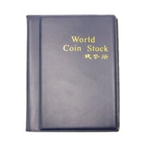 Clearance under $5 New Collecting 120 Pockets World Coin Collection Storage Holder Money Album Book