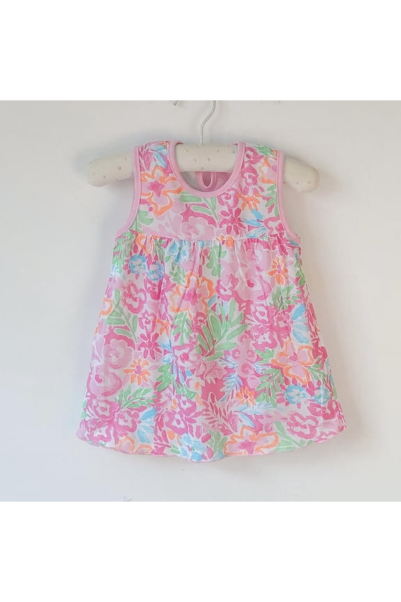 Summer Baby Girl Infant Lace Skirt Pattern Print Sleeveless Dress Multicolor Free Size Summer