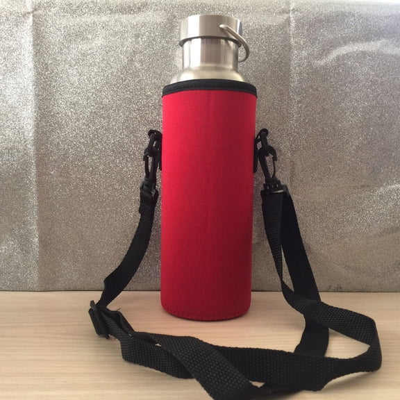 Shldybc 1000Ml Water Bottle Carrier Insulated Cover Bag Holder Strap Pouch Outdoor