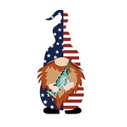 Clearance under $5-Shldybc Huge Memorial Day Savings, Independence Day Welcome Sign Decorative Vintage Wall Hanging Home Garden (Gnome Style)