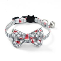 FAMTKT Pet Collar Pet Bow Detachable Collar, Dog Products, Dog Collars