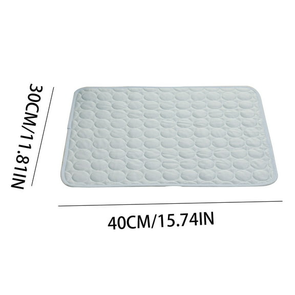 Shldybc Summer Pet Ice Mat Dog Mat Ice Silk Mat Cat Cool Mat Pet Supplies