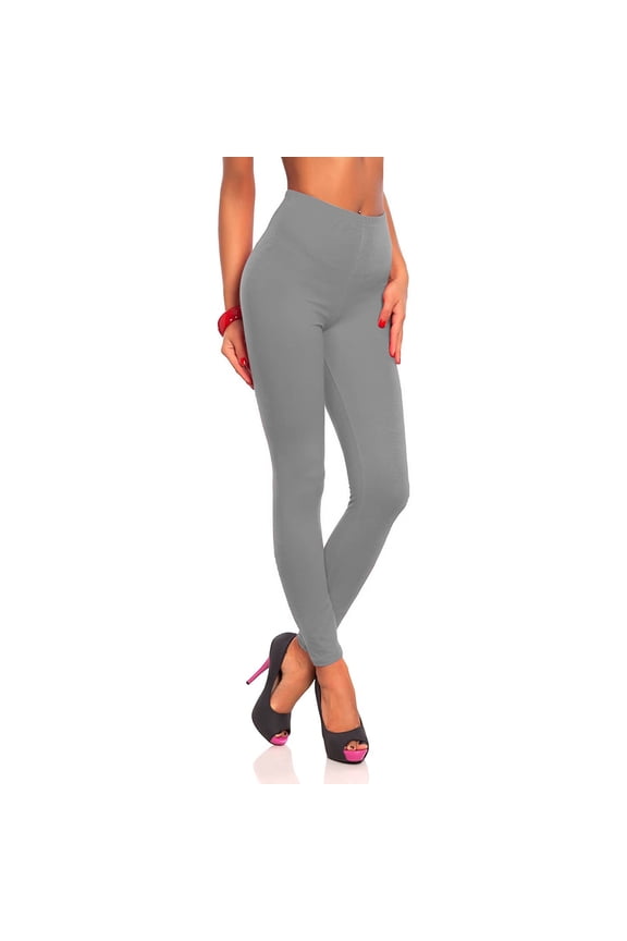 FAMTKT Women's High Waist Workout Sports Fitness Yoga Leggings Peach Hip Active Tights Stretch Pants