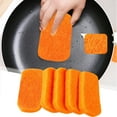thumbnail image 1 of Clearance! under $5 Sponges Cleaning Eraser Sponge Foam Pads Multi Functional Household Cleaning Kitchen Dish Sponge for Home & Kitchen Orange, 1 of 8