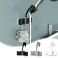 thumbnail image 1 of Clearance under $5 Usloyux Shower Head Holder Adjustable Wall Mount Shower Head Bracket Universal Shower Spray Holder No Drill Installation, 1 of 9