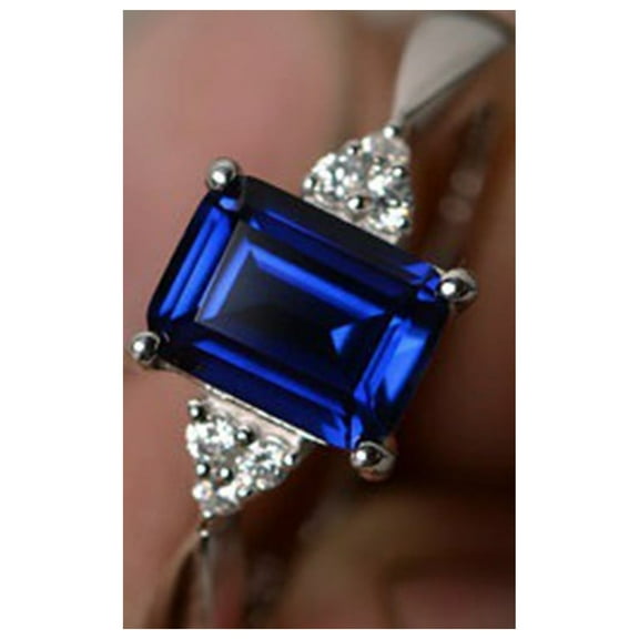 Clearance under $5 Women's 925 Sterling Silver Mystic Rainbow Topaz Engagement Wedding Band Rings Sz 8