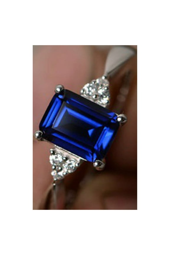 Clearance under $5 Women's 925 Sterling Silver Mystic Rainbow Topaz Engagement Wedding Band Rings Sz 9