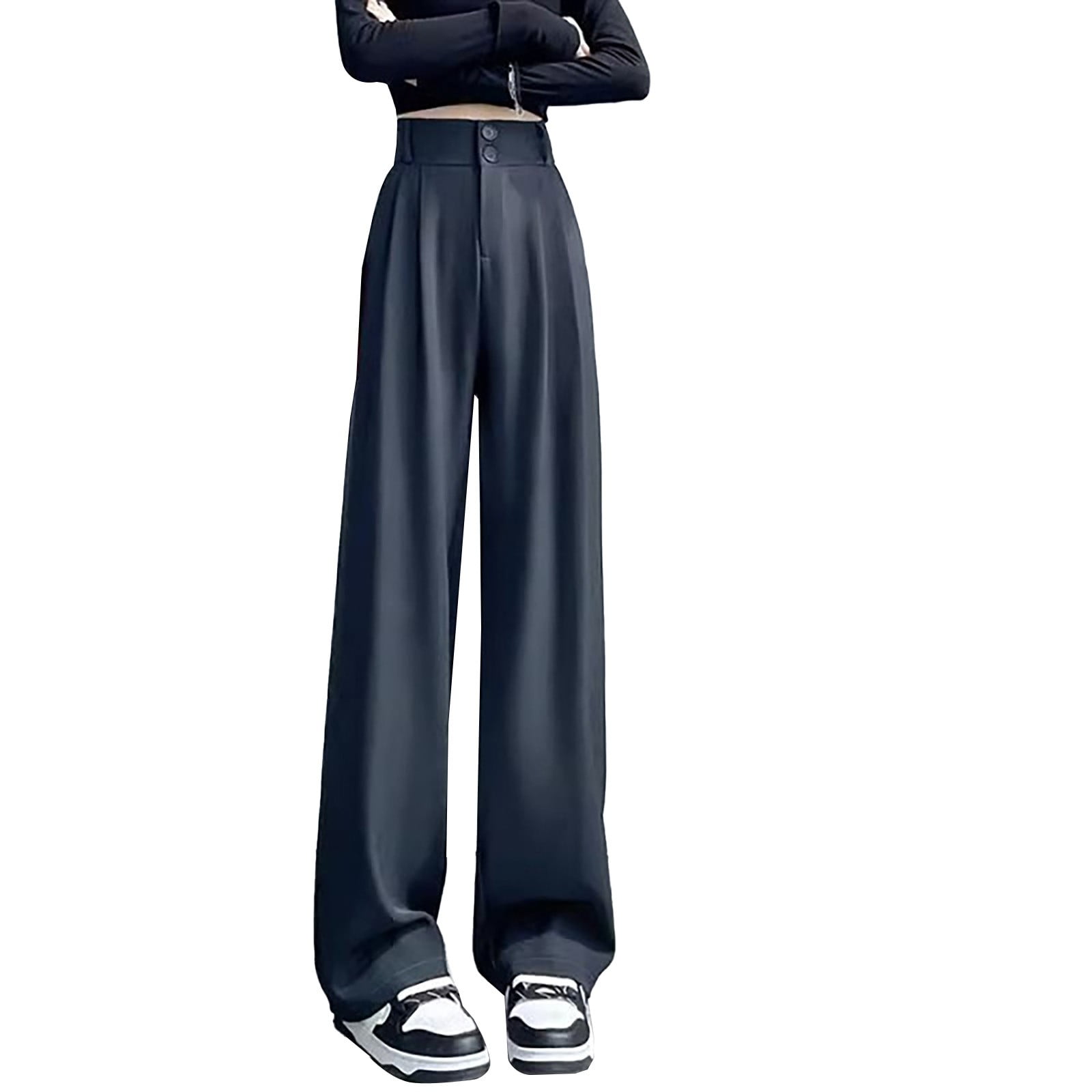 BXINGOHAI Wide Leg Pants For Women High Waist Casual Long Palazzo Pants Loose Business Work Office Trousers With Pockets Orange Xl B91ffe51 9c7b 4d49 Af6d Dfcb848a186d.493554c8ebf67bc593e936f1afd0ecf3