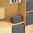 on Clearance!xgfhyjeh Storage Boxes for Closet Shelves, Fabric Storage